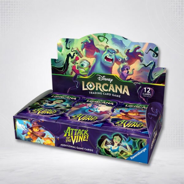 Disney Lorcana Attack of the Vine Booster Box – English